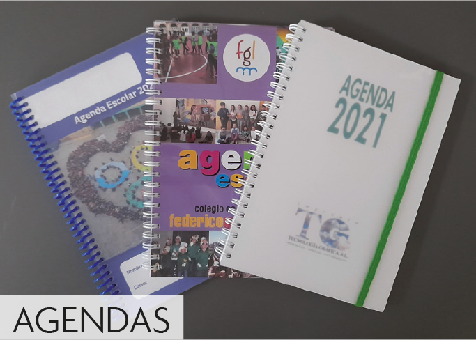 Productos Impresión digital - Agendas